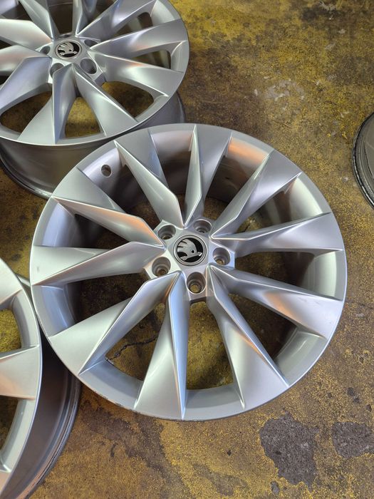 4 Jante Aliaj 5x112 19'' OEM Skoda Kodiaq Superb Octavia Karoq CA NOI