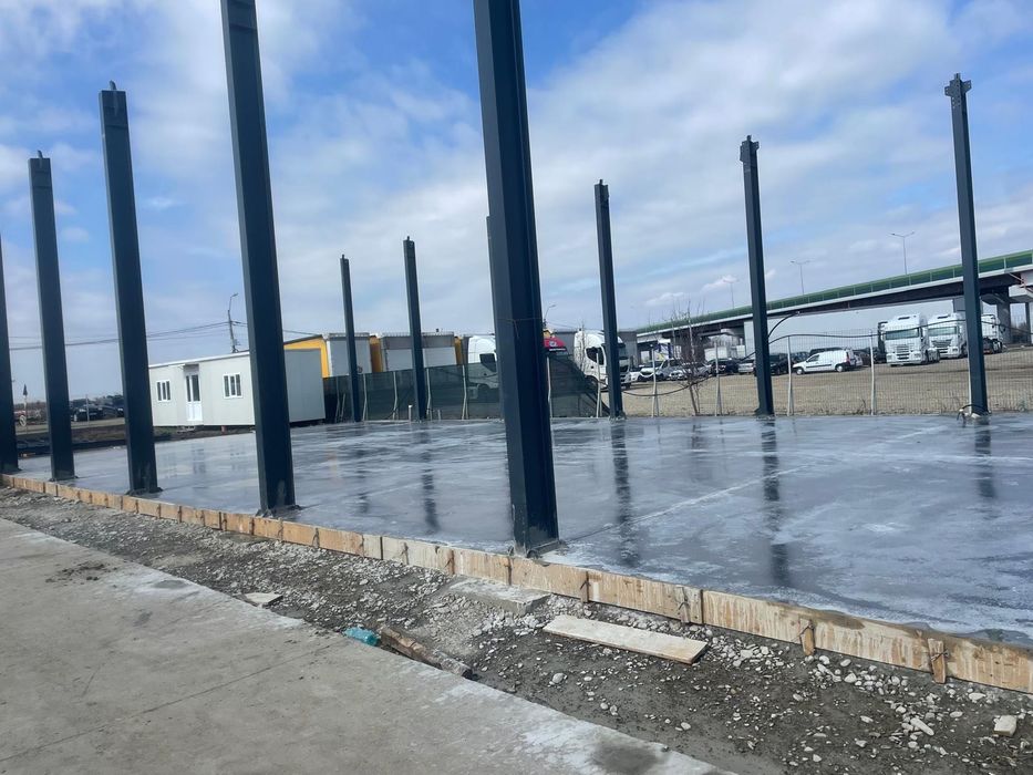 Beton elicopterizat , placi de beton,hale industriale