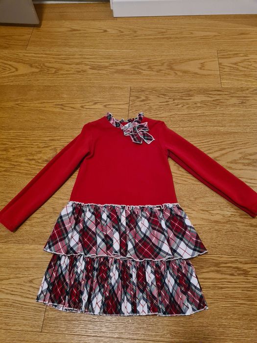 Rochie fete Mayoral, 6 ani, 116 cm rosie