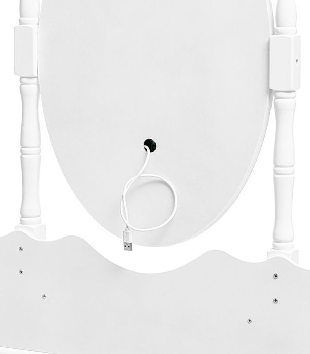 Vand masuta de toaleta cu taburet NOU