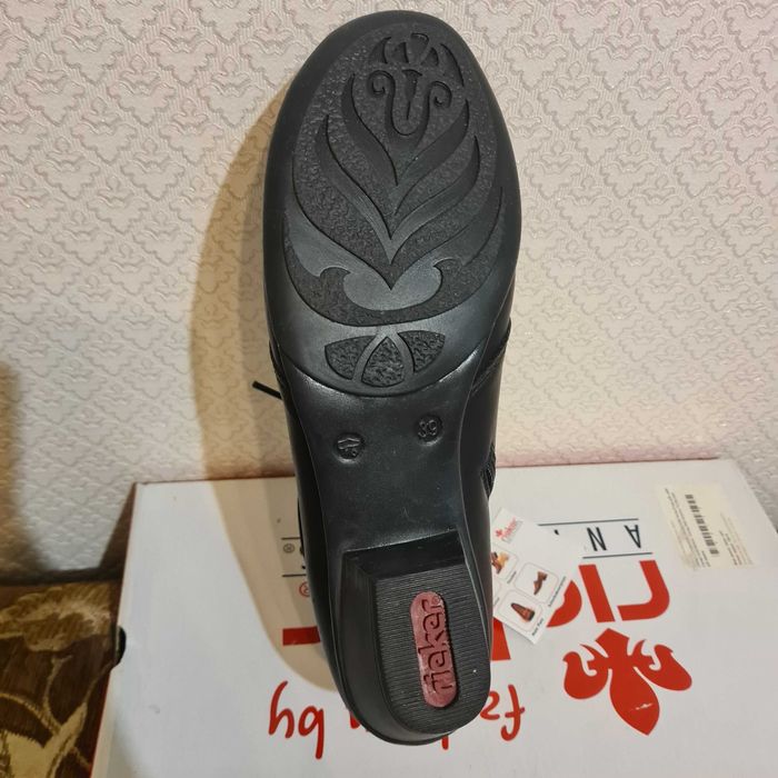 Ботильоны черные RIEKER