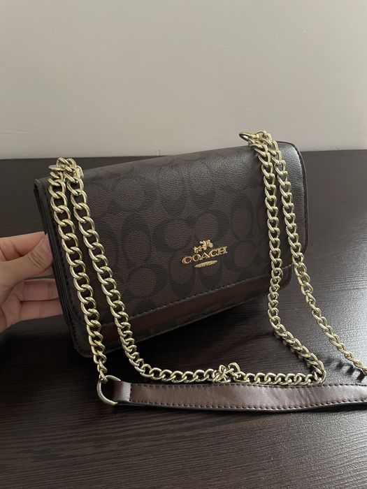 Cумка Coach коричневый