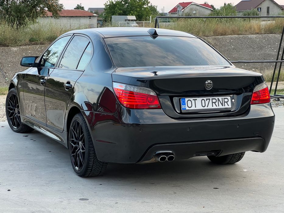 BMW E60 3.0XD/ 2008 LCi/ Pachet M/ Automat/ Piele/ Bi-Xenon