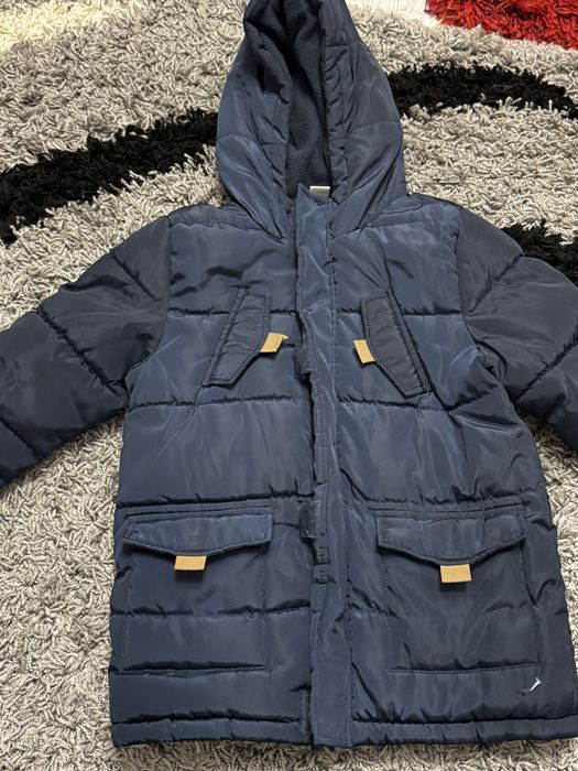 Vand geaca groasa baieti 134 cm