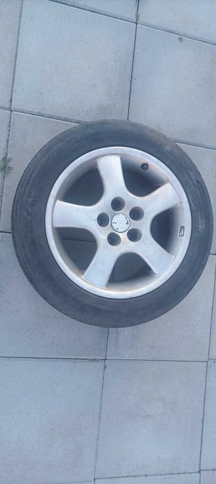 Jante 5x112; R16, cu anvelope vara Hankook pentru Skoda, VW