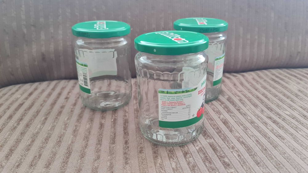 Нови буркани 58cl и 72cl ,50броя