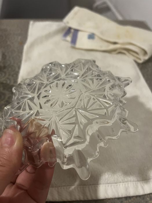 Пепельница, конфетница, хрусталь,4 штуки