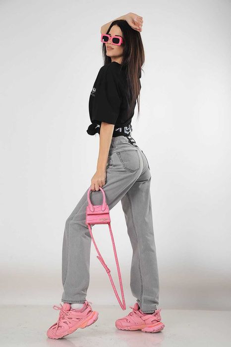 Сиви дънки Grace