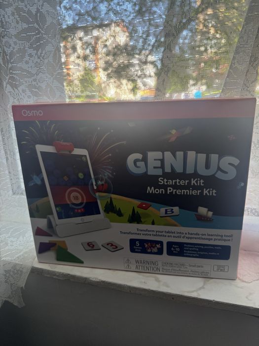 Joc de inteligență Osmo Genius Starter Kit, 5 moduri de joc, 6-10 ani