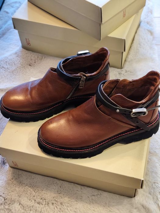 Ghete dama piele Italia A.S. 98