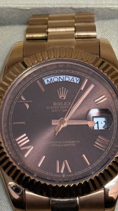 Rolex day-date rose gold