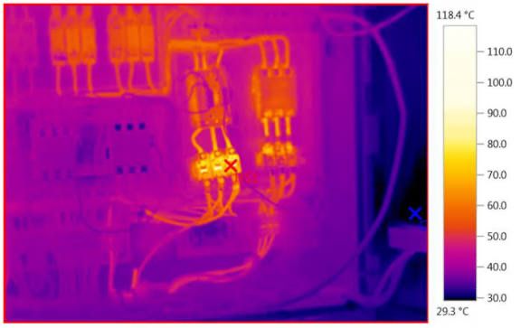 Scanare termica , inspectie termografica imobile si instalatii