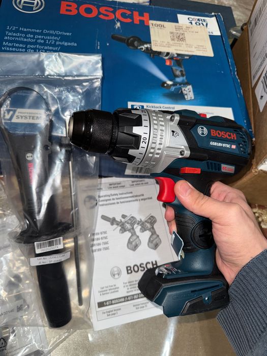 Bosch GSB18v-110C Оригинал ударний дрелл / Шурпаверт