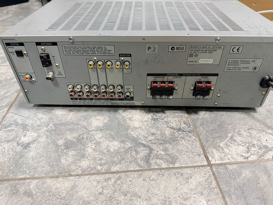 Ресивър усилвател - Sony STR-DE375 - Sony STR-K740P