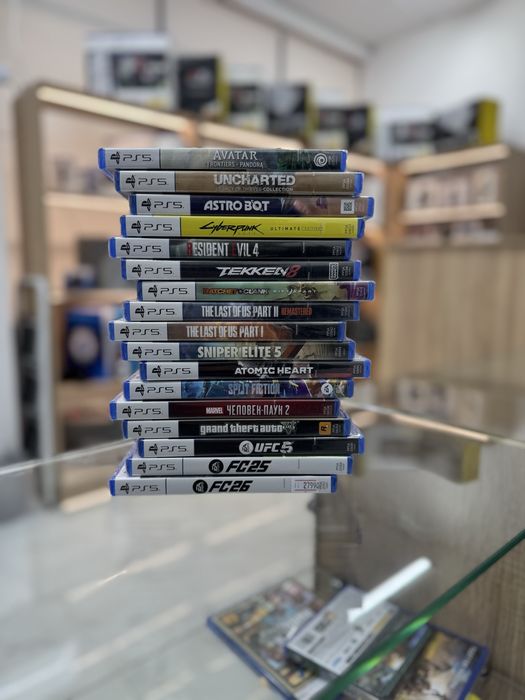 Диски на ps5/4 новые и б/У