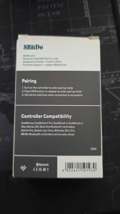 8Bitdo USB Adaper 2 - Adaptor pentru Nintendo Switch