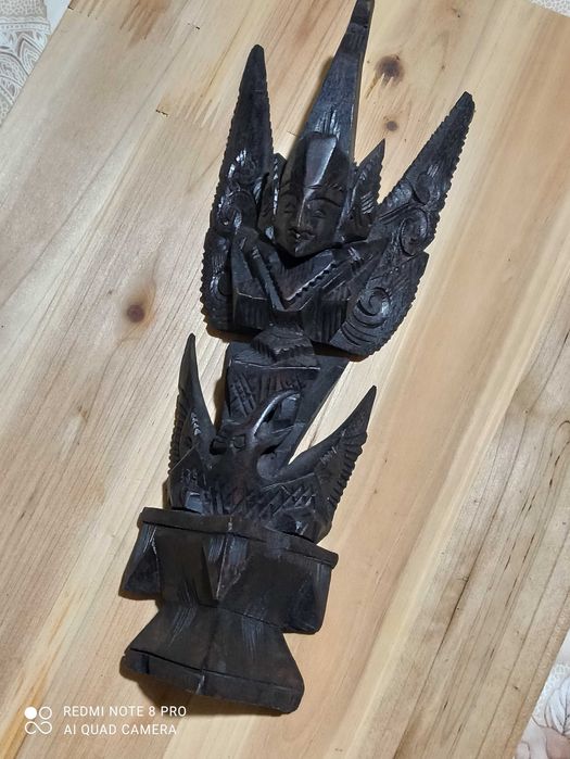 Абаносова статуетка Томахавка Африканска 60см