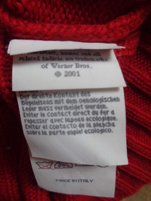 Pulover vintage Iceberg History Daffy Duck marimea 48