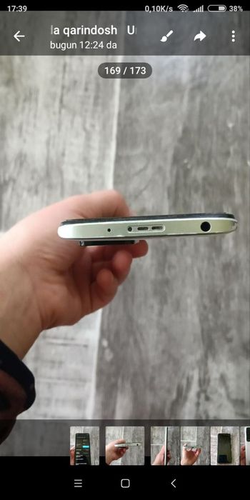 Redmi not 11 4g holati ideal 128/8