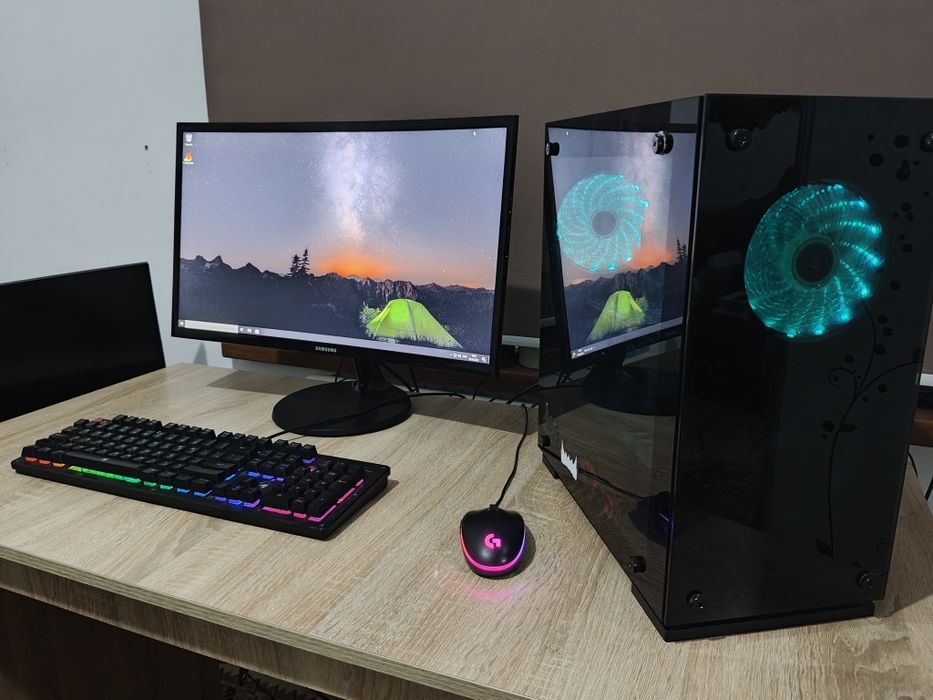 Игровой компьютер Core i5 10th/ GTX 1050Ti/ 16Gb RAM/ SSD 240