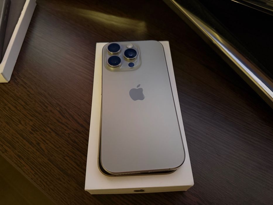 iPhone 16 Pro Natural Grey, 128 GB, Cumparat Altex!