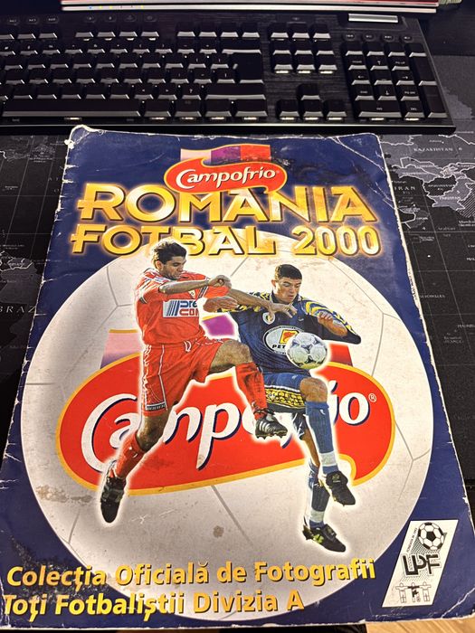 Album Campofrio Panini Anul 2000 cu Liga I Romania