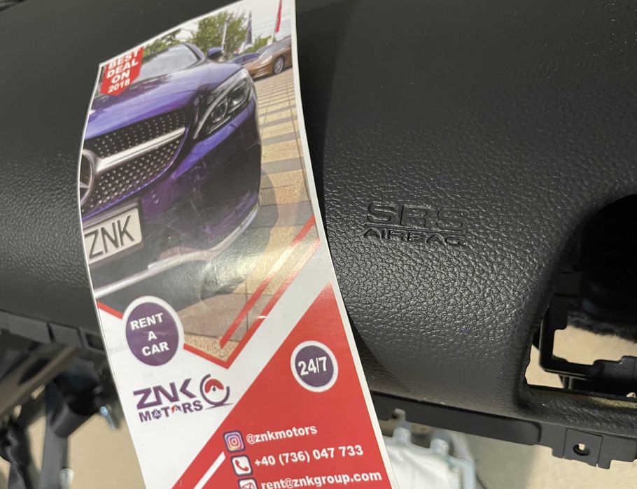 Mitsubishi Eclipse Cross - plansa de bord - kit airbag - set centuri