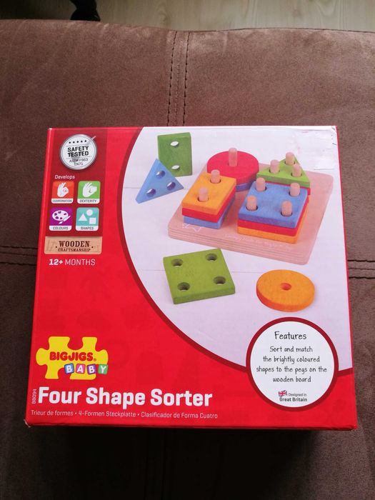 Дървени играчки 1-3 години