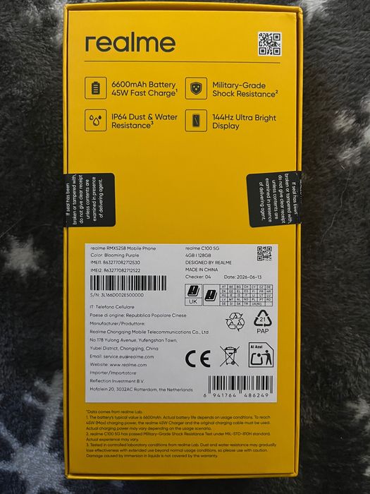 Realme C100 5g 128 gb