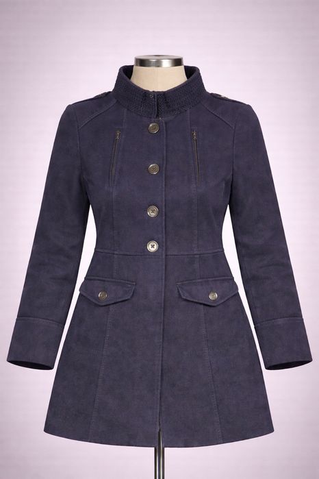 Palton H&M bleumarin mărimea S