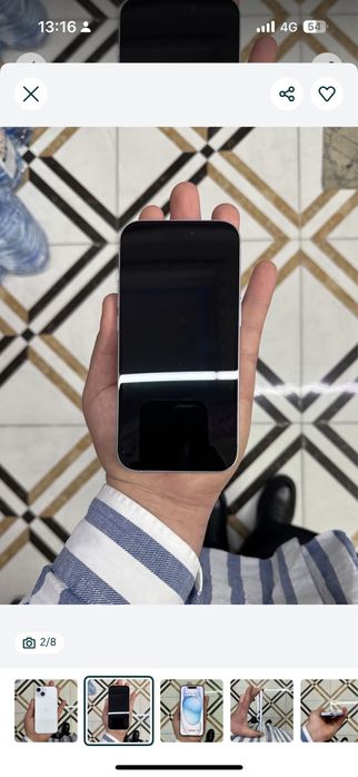 Iphone 15 128gb blue