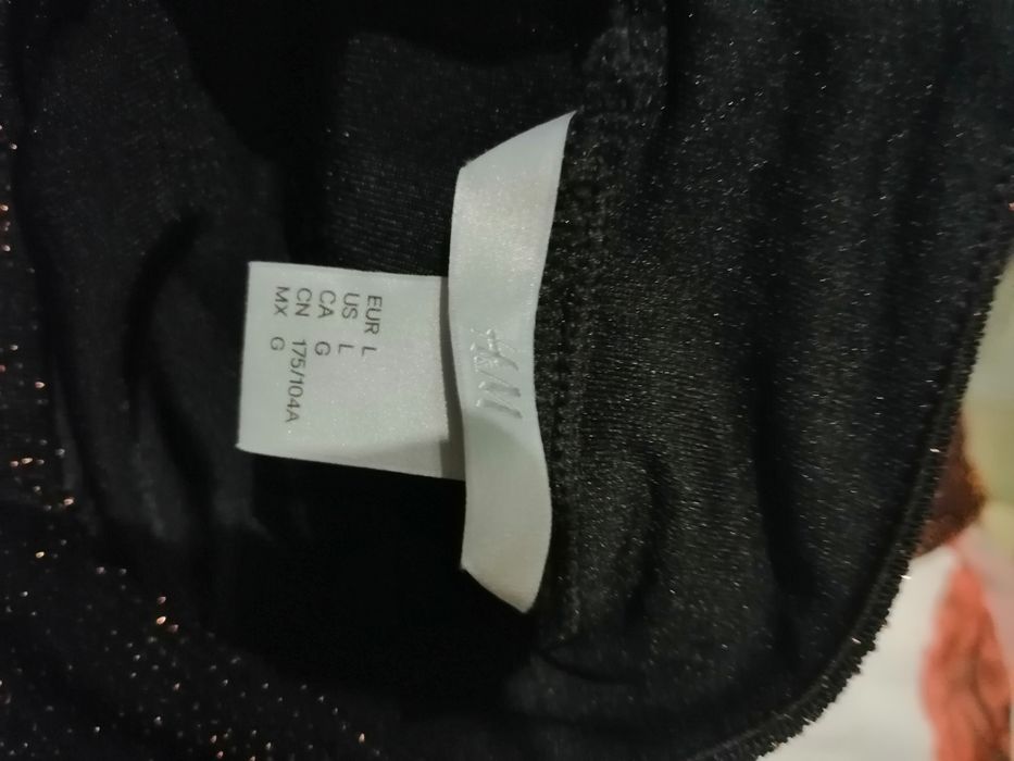 Rochie lurex H&M, mărime L