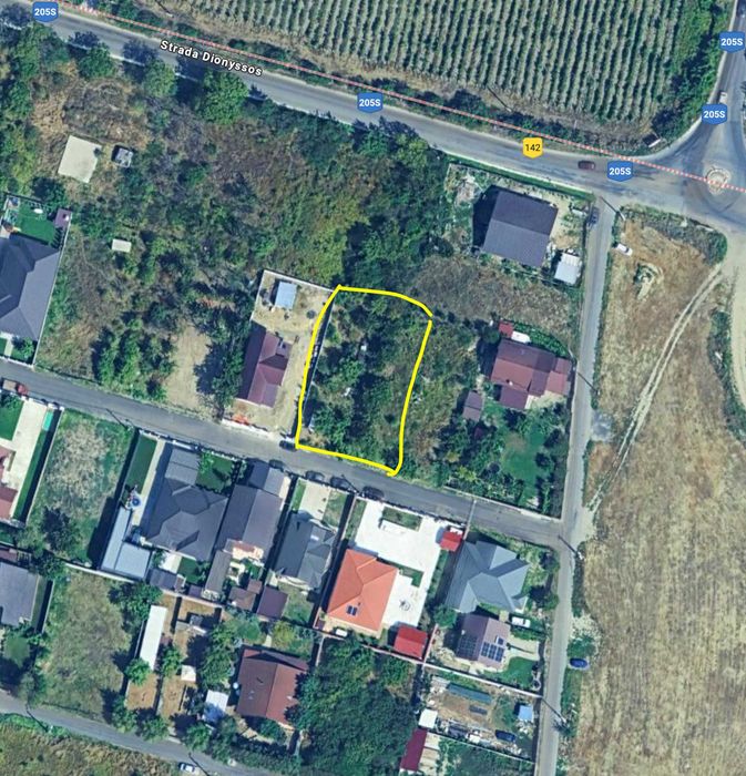 Teren Intravilan 900mp - Focsani, str Dionysos