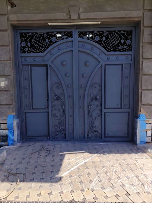 Ремонт Покраска металлоконструкций ворот перил дверей