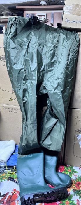 Cizme pentru pescuit cu bretele