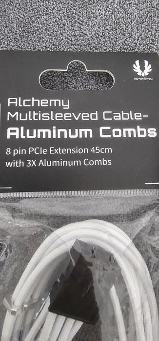 Prelungiri cabluri premium Bitfenix Alchemy White - NOI!
