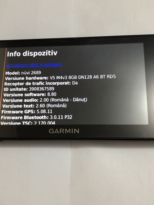 Gps garmin 2689 LMT 6”full Europa+Turcia,Albania harti 2025 pe viata