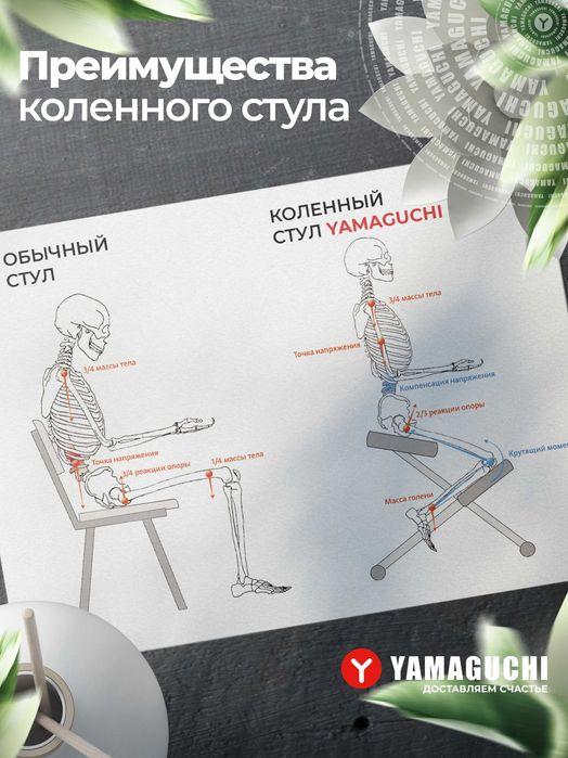 Ортопедический стул Yamaguchi Zero