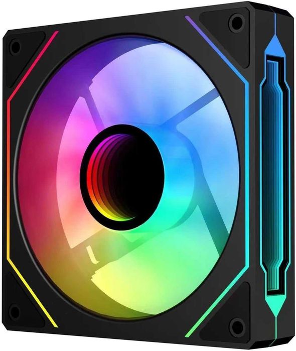 Нови 120 мм PWM ARGB вентилатори Prism IV PRO с Infinity Mirror ефект, 500-1500 RPM, daisy-chain конектори
