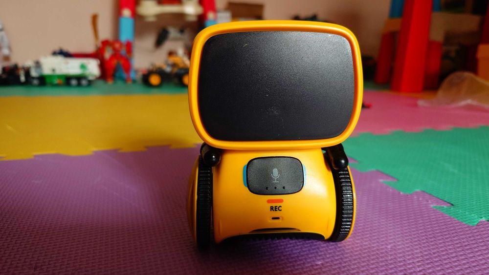Jucărie Robot Interactivă pentru Copii, Învățare STEM cu Control Vocal