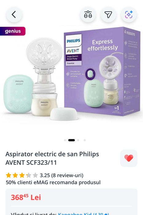 Pompa electrica de san aproape noua cu garantie