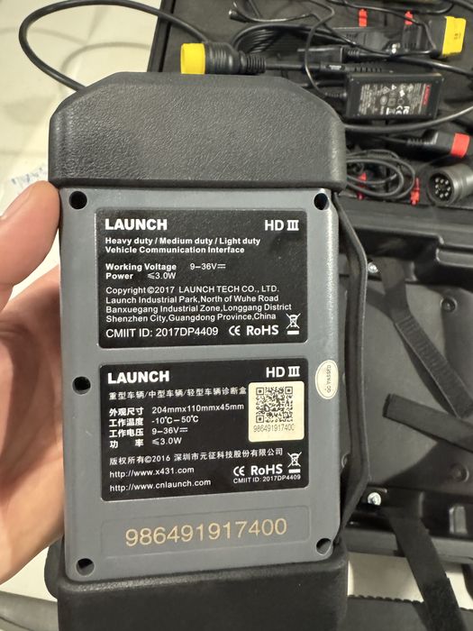 Launch  x-431 euro pro 5 turisme-camioane