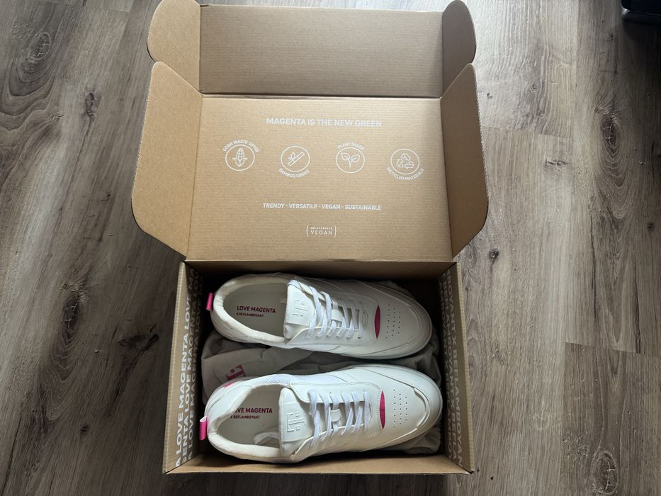 Sneakers albi masura 46