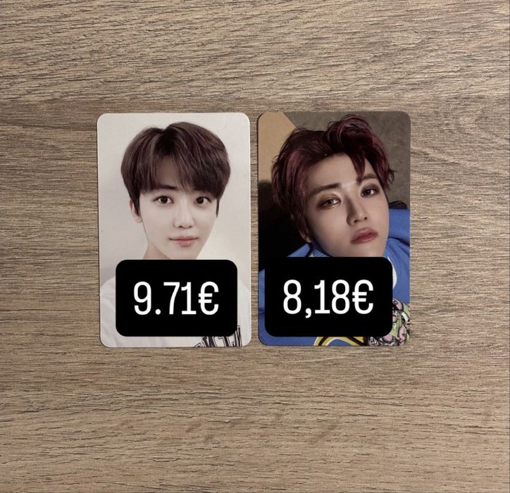 NCT официални картички кпоп/kpop