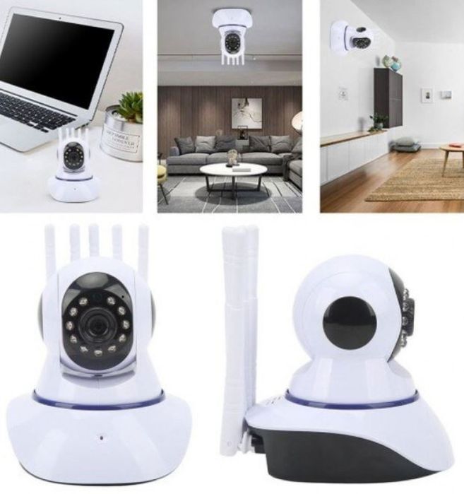 2MP FULL HD, WIFI Безжична Камера С 5 антени, моторизирана 355°