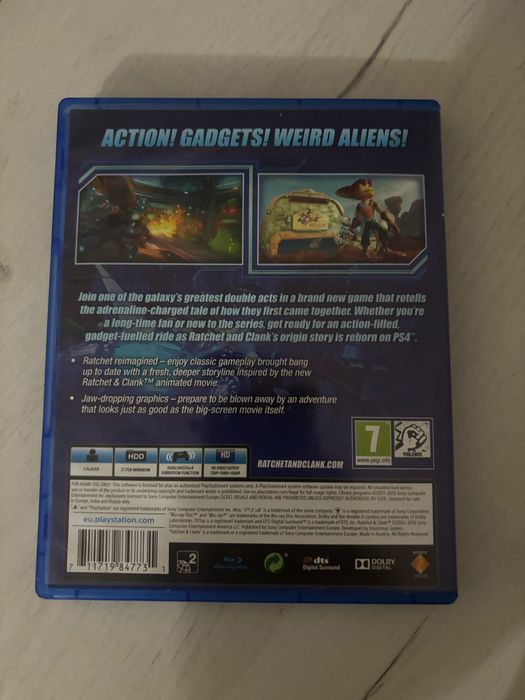 Rachet & clank + The girl and the robot deluxe edition, joc ps4