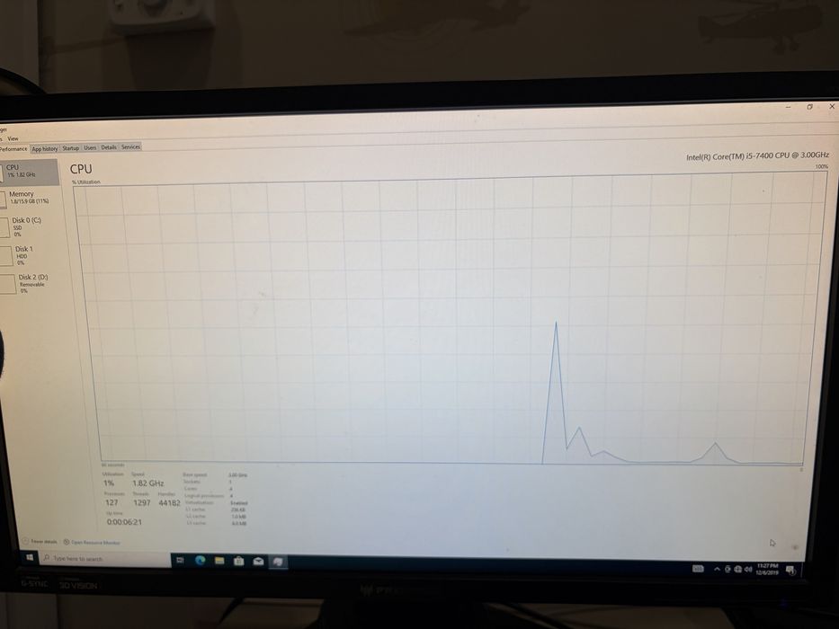 Mini PC Gaming ASUS ROG GR8 II | i5-7400 | 16GB RAM | GTX 1060