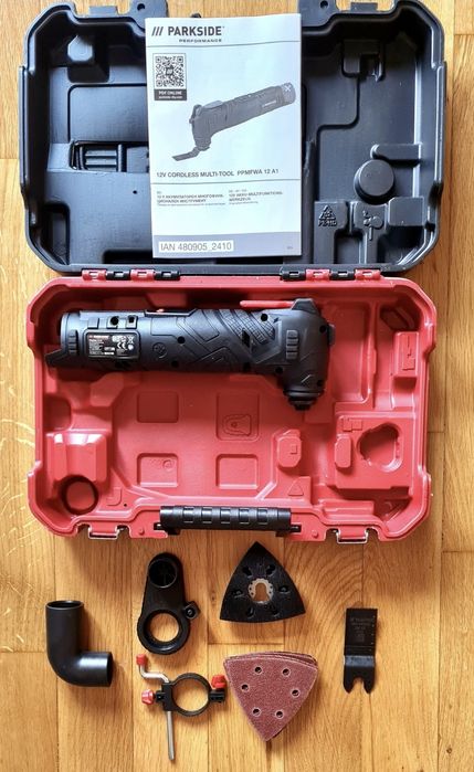 Парксайд 12v  Мултитул осцилатор Зеге Трион с батерии Саблен трион