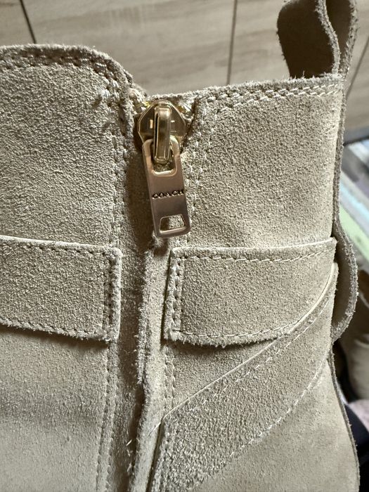 COACH Къси ботуши в Светлокафяво оригинални