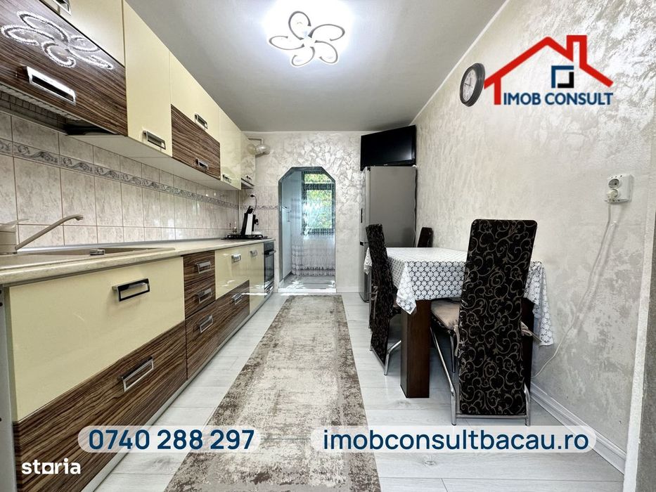 Apartament cu 3 camere de vânzare |Mioriței – Mega Image|Etaj 1|CE1812